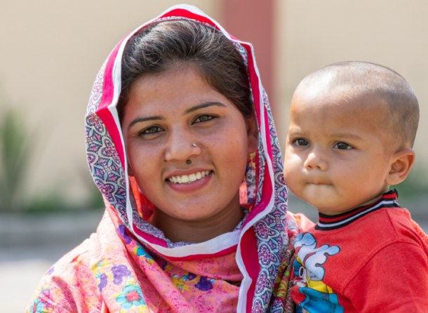 Bushra, resident of Safiya Homes